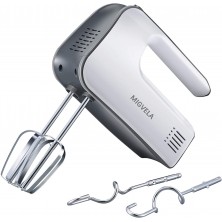 Hand Mixer Electric Handheld Mixer 300W 5 Speed Turbo Egg Blender with Twisted Wire Beaters and Whisk for Easy Whipping Mixing Cookies Cream Brownies Cake Baking Dough Batters Grey B08Y6Q9DCM