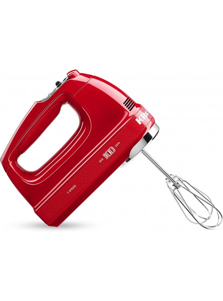KitchenAid KHM7210QHSD 100 Year Limited Edition Queen of Hearts Hand Mixer 7 Speed Passion Red Renewed B08KWPF124
