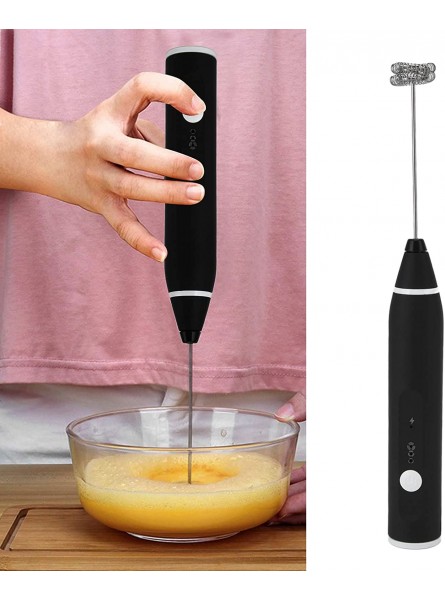 Qinlorgo Coffee Whisk Detachable Design Widely Used 3 Speed Modes Electric Mixer Electric Hand Mixer for Cream B09YQYCHY1