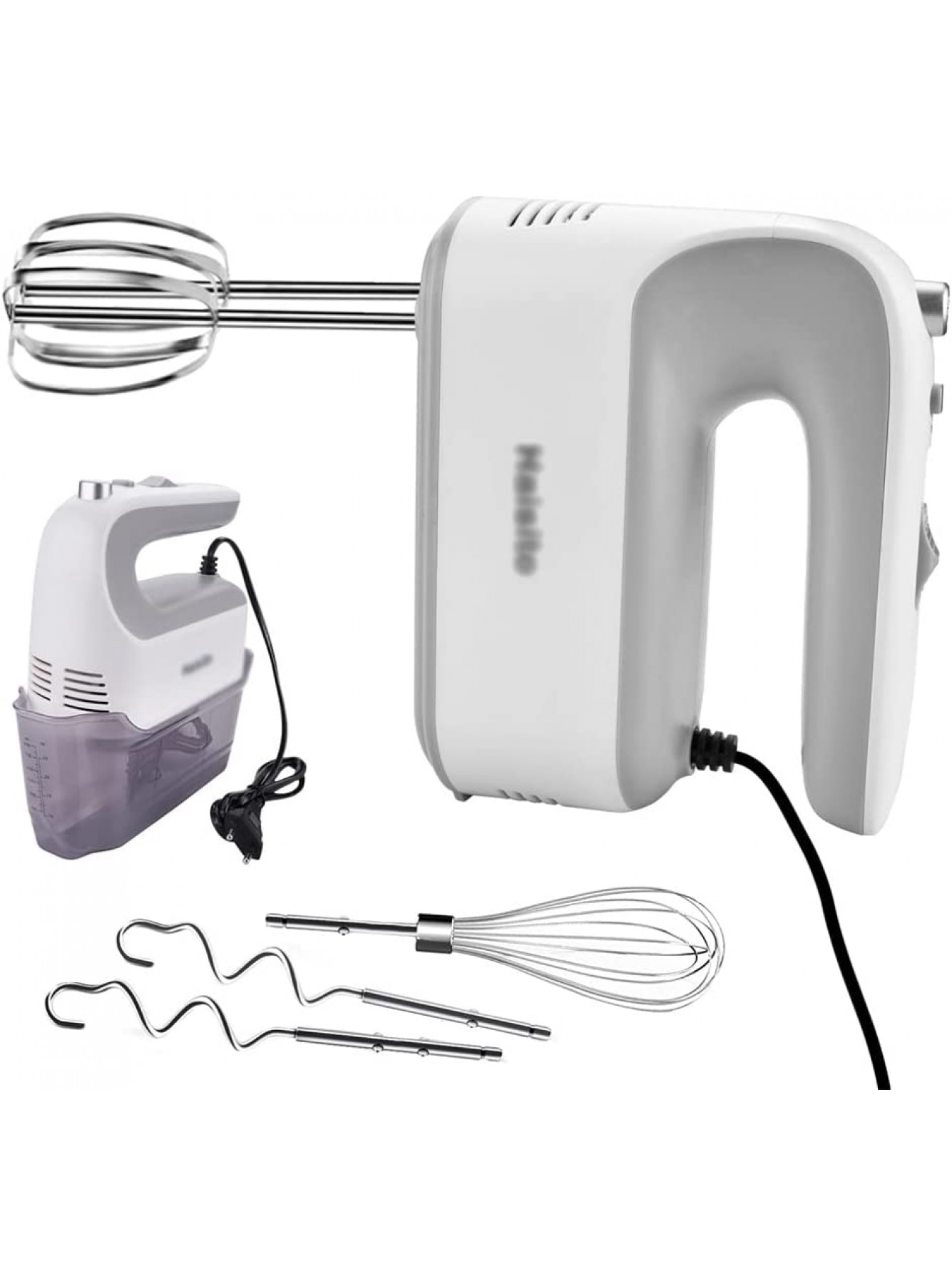 WIONC 350W Electric Hand Mixer 5 Speed Food Blender Handheld Mixer Egg Beater Automatic Cream Color : A Size : As the picture shows B09RWM3JBD