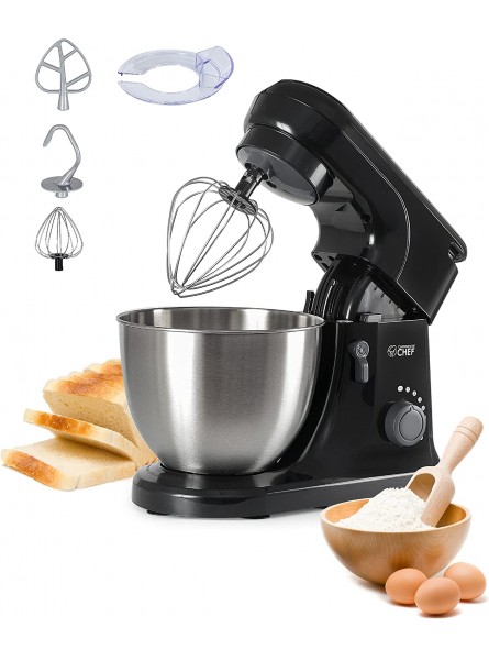 Commercial Chef Electric Stand Mixer 4.7 Quart 7 Speed Settings B097XZJDQP
