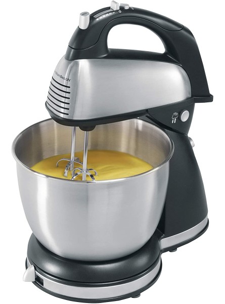 Hamilton Beach Classic Hand and Stand Mixer Discontinued Black and Stainless B000R4LD1Y