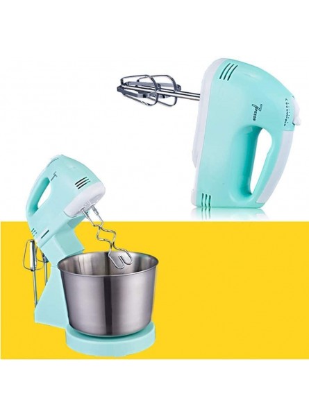 Mixers 7-Speed Stand Mixer Electric Stand-Hand Mixer 100W with Stainless Steel Bowl Dough Mixer with Sturdy Beaters and Dough Hooks Household Stand Mixers Color : 001 B0822NL4ZK