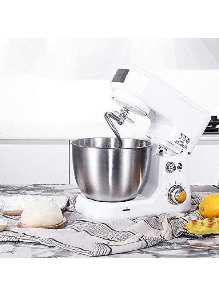 RRH Mixers Egg Beater Dough Mixer Stand Mixer Stainless Steel Tilt-Head 4L 6-Speed Multifunction Home Kitchen Fully Automatic Small Chef Machine Household Stand Mixers B0822MV4C2