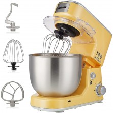 Stand Mixer CUSIMAX Dough Mixer Tilt-Head Electric Mixer with 5-Quart Stainless Steel Bowl Dough Hook Mixing Beater and Whisk Splash Guard B08TN4YX6M