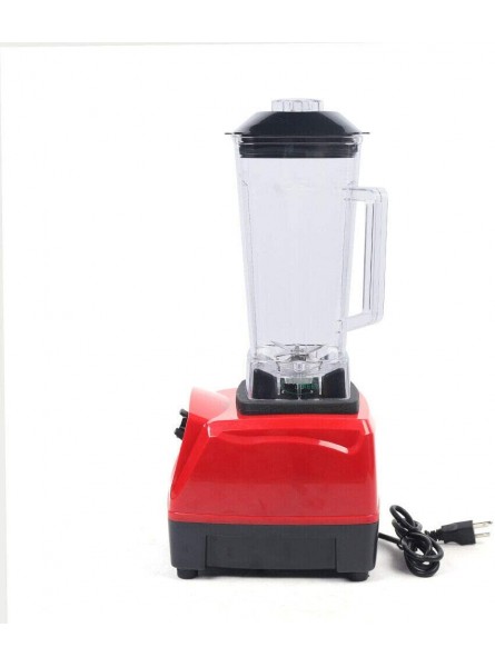 2L Heavy Duty Household Grade Blender 2200W 110V Professional Countertop Blender Mixer with Variable Speed Control for Juicer Food Fruit Green Smoothies Red B09B9ZF1FL