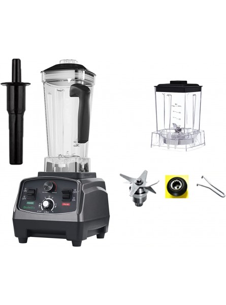 BioloMix Professional Countertop Blender Blender for Kitchen Max 2200W High Power Home and Commercial Blender with Timer Smoothie Blender for Crushing Ice Frozen Fruit Soup Optional with Extra Parts with Extra 500mL Dry Jar and Parts B09WKBJJLZ