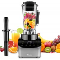 Blender Smoothie Maker,Nictiv 1200W Professional Blender for Kitchen with 9 Speed Control,68oz Countertop Blender 25000 RPM,5 Preset Programs with Touch Screen,Juicer for Ice,Nuts,Soup Frozen Dessert B094JRFQFB