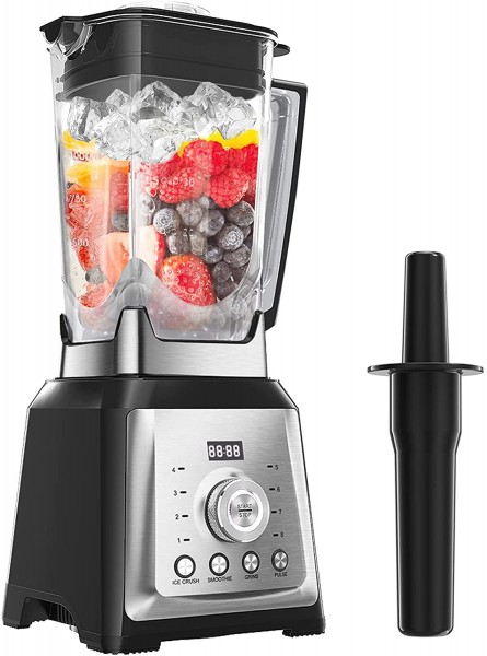 Blenders for kitchen 1450W Professional Countertop Blender with 68 oz Tritan Pitcher and 8 Adjustable Speeds Smoothie Blender Maker for Shakes Crushing Ice and Frozen Fruits B09C24R5TY