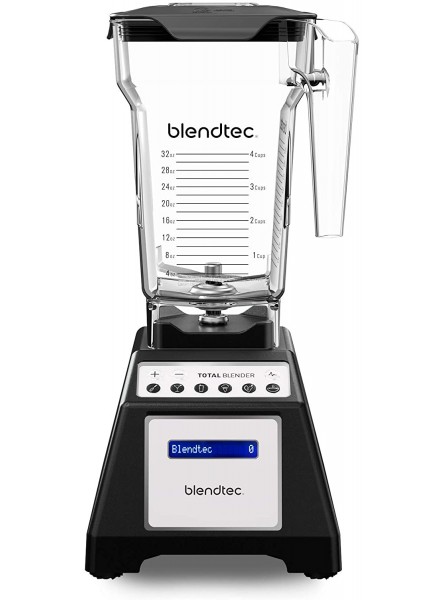 Blendtec Total Classic Original Blender and 75 oz FourSide Blender Jar Kitchen Blender Bundle Black B000GIGZXM