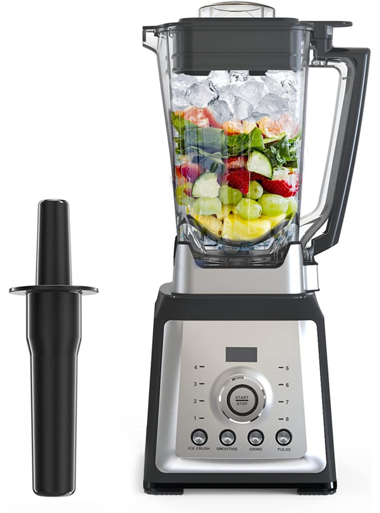 Buluna Professional Blender Countertop Blender with 8 Adjustable Speeds Large Capacity 70oz Tritan Pitcher 1450W Base and Precise Crushing Function for Crushed Ice Frozen Drinks and Smoothies B09N357WD8