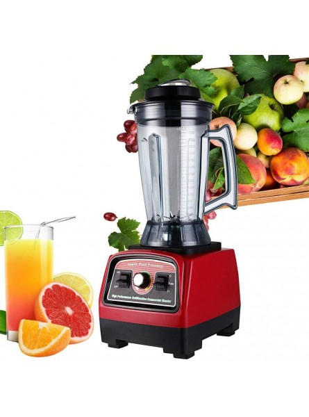 Commercial Smoothie Maker Countertop Blender With 2800W Base Professional Blender for Smoothies Ice and Frozen Fruit Food Mixer Soy milk Juicer Processor B08GFFYY2M