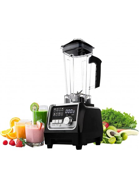 KEINXOW Professional Countertop Blender 2200 Watt High Speed Smoothie Crusher for Shakes and Smoothies Commercial Blender with Self Cleaning 2L BPA Free Smoothie Maker B0B51YMTZY