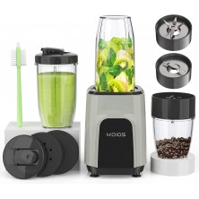 KOIOS 850W Countertop Blenders for Shakes and Smoothies Protein Drinks Nuts Spices，Fruit Vegetables Drinks，Coffee Grinder for Beans,11-Piece Kitchen Blender Set with 6 Super Smooth Blade，Protable Mixer with 2x18.6 Oz and 10 Oz Travel Bottles 2 Spout Drink