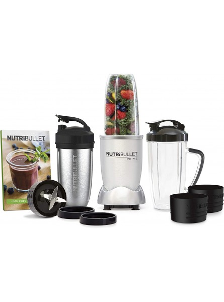 NutriBullet 1000 Watt PRIME Edition 12-Piece High-Speed Blender Mixer System Includes Stainless Steel Insulated Cup and Recipe Book B01N6PO7P0