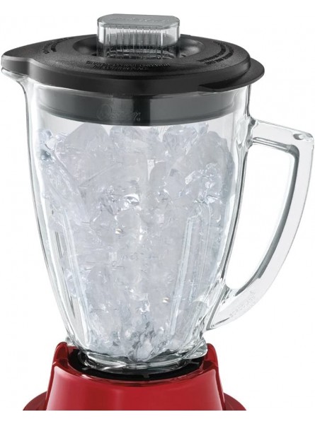 Oster 6844 6-Cup Glass Jar 12-Speed Blender Metallic Red B001EU9UPG