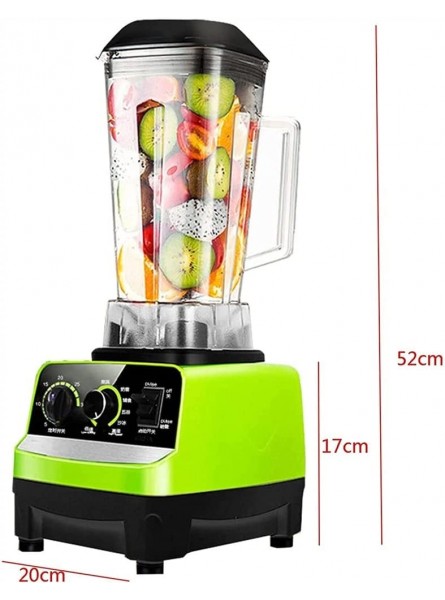 Professional Blender,Commercial Countertop Blender Smoothie Maker,1000W Heavy Duty High Speed 50000rpm min Kitchen Smoothie Blender Food Mixer 2L for Soup,fish Crusing Ice Frozen Desser Shakes and B0B3JDCTFN