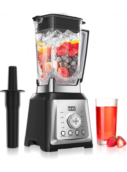 Professional Blenders for Kitchen,1450W Professional Countertop Blender with 68oz Tritan Pitcher Smoothie Blender Maker for Shakes Crushing Ice and Frozen Fruits 8-Speeds Adjustable B09H76YKSB