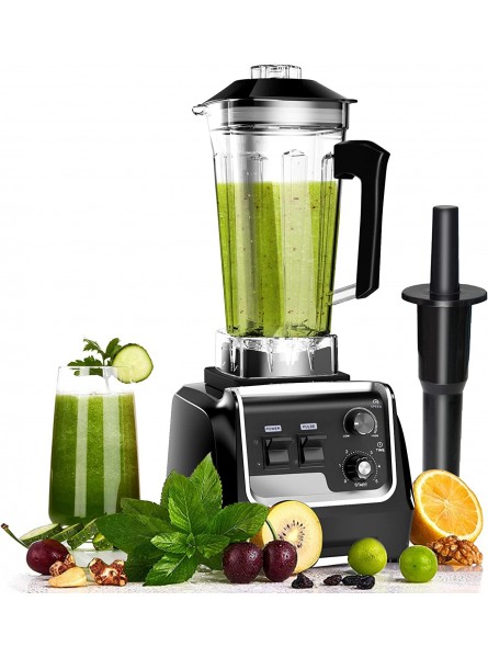 Professional Countertop Blender Blender for kitchen Max 2200W High Power Home and Commercial Blender with Timer，Blender with Variable Speed for Frozen Fruit​ Crushing Ice Veggies Shakes and Smoothie 64 oz Container & 32000 RPM B08N4SC3MX