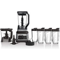 Professional Plus Kitchen System 1400 WP 5 Functions for Smoothies Chopping Dough & More with Auto IQ 72-oz.* Blender Pitcher 64-oz. Processor Bowl B0B1CYTW3V