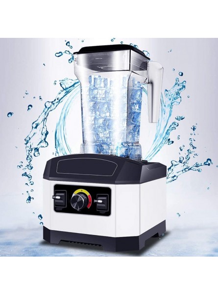 SMLZV Countertop Blender with 1800-Watt Base and Total Crushing Technology for Smoothies Ice and Frozen Fruit Commercial Multi-Function Ice Machine Juicer Shaved Ice Smoothie Milkshake Milk Tea B08QNGZK5K