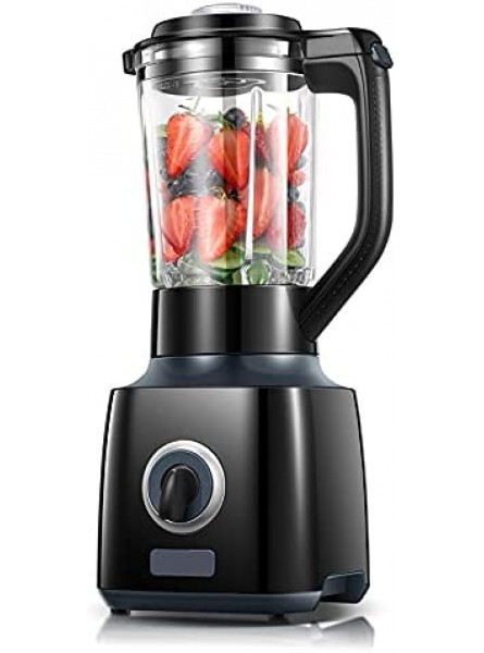 Smoothie Blender 1.5 Liter Glass Jar Professional Countertop Blender with 2 Adjustable Speeds & Pulse Function 4 Stainless Steel Balde for Shakes and Smoothies Crushing Ice Frozen Fruits 750W B09GFGW88P
