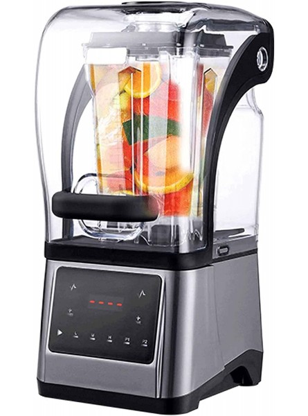 wangzi Professional Countertop Blender 2000w Smoothie Machine 1.6l Capacity Wall Breaker Sound Insulation with Cover Suitable Commercial Household Coffee Shop B09B3KC9TW