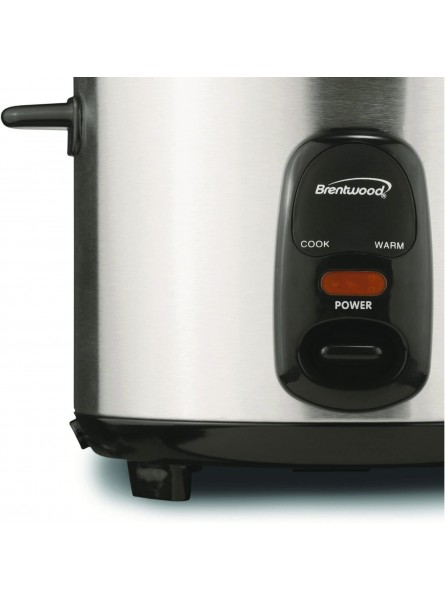 Brentwood Rice Cooker 10-Cup Stainless Steel B003CH5BU2