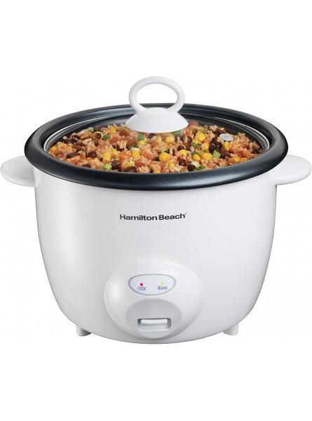 Hamilton Beach Rice Cooker & Food Steamer 20 Cups Cooked 10 Uncooked White 37532N B000BUVOGS