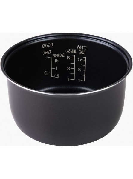 Zojirushi NL-GAC18 BM Umami Micom Rice Cooker & Warmer 10-Cup Metallic Black Made in Japan B08ZHZQHQT