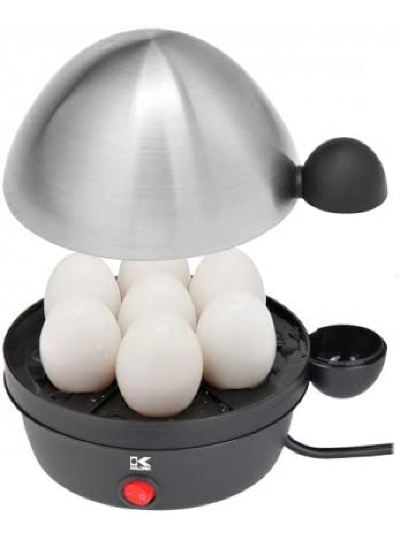 Kalorik Stainless Steel Egg Cooker Black Stainless Steel B005PUB6DA