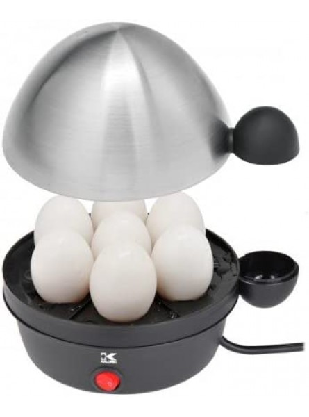 Kalorik Stainless Steel Egg Cooker Black Stainless Steel B005PUB6DA