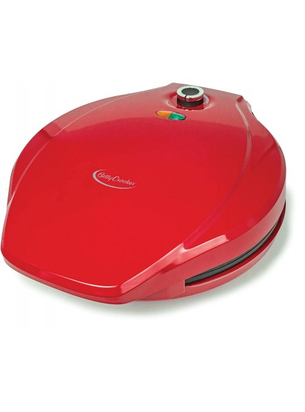 Betty Crocker BC-4958CR Pizza Plus Meal Electric Food Makers 12 inch Red B08DRVNFMG