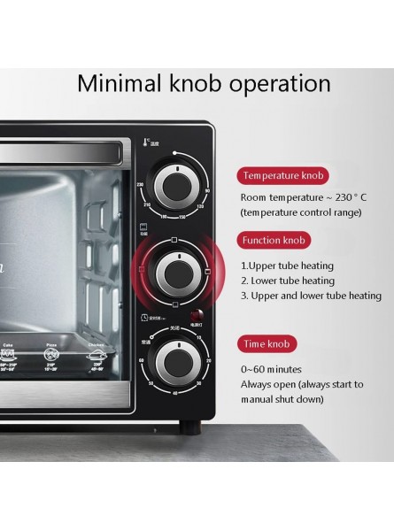 HKO 32L Mini Automatic Electric Oven Multifunction Baking Machine 1500W Three-layers Cake Pizza Oven Kitchen Cooking Tools oven B09WMW832X