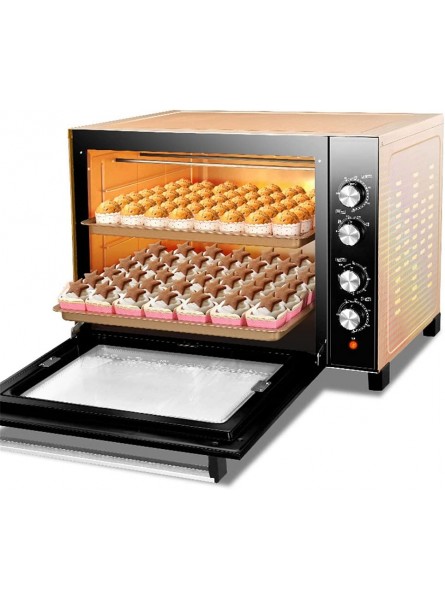 HKO Houshold Electric Oven Pizza Oven Commercial Electric Oven 100L Cake Bread Large Pizza Hot Air Stove oven B09WMTK1S3