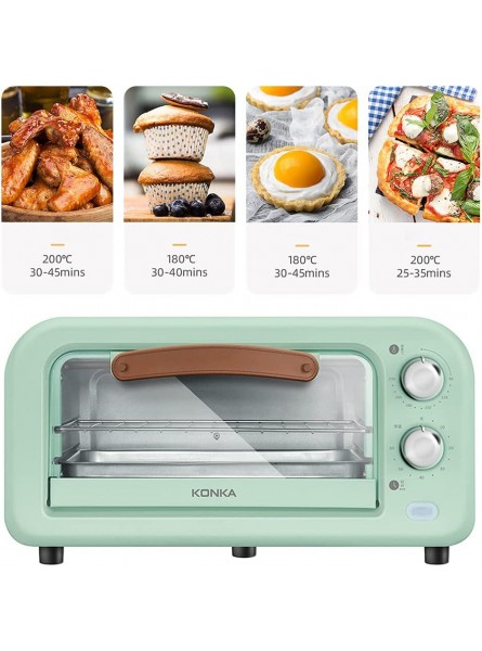 Mini Oven Electric Oven,12L Toaster Adjustable Temperature Control Home Baking Cake Pizza Multiple Cooking Functions B097MSVHNR
