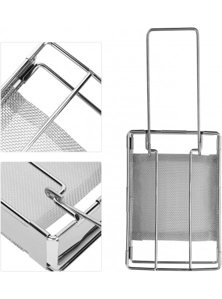 Aoutecen Stainless Steel Stable Structure Toaster Rack Picnic Toaster Plate Unique Design for Picnic Family Party B092ZMNRJN