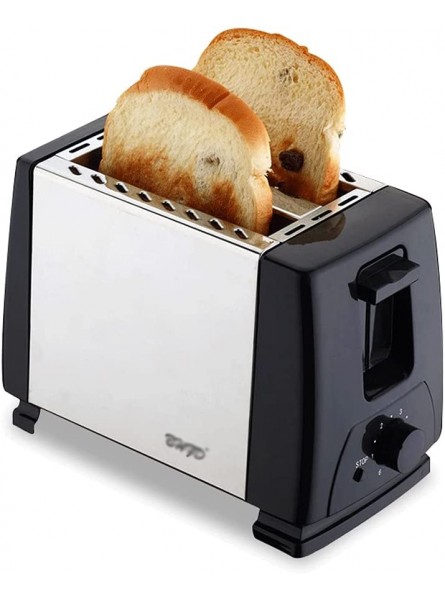 bread machine Wide Grill Slot Toaster Automatic Pop-up Breakfast Machine 6-speed Adjustment Toast Artifact baking Color : Black B09M6PR1S3
