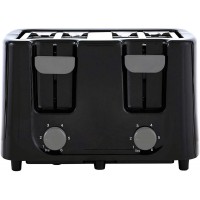 Continental Electric CE-TT029 Toaster 4 Slice Black B07DBB9Y9B