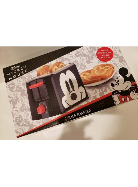 Disney Mickey Mouse 2 Slice Toaster B08X6NP7QR