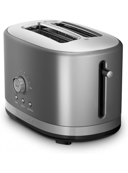 KitchenAid 2-Slice Toaster with High-Lift Lever KMT2116CU Contour Silver B00Y2KFX56