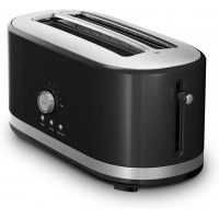 KitchenAid KMT4116OB 4 Slice Long Slot Toaster with High Lift Lever Onyx Black B00Y2KG2F6