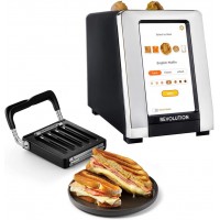 New! Revolution InstaGLO® R180B Matte Black Toaster + Revolution Panini Press Bundle. Make grilled cheeses quesadillas paninis tuna melts and other sandwiches in your toaster 2 items B09QQV3TN4