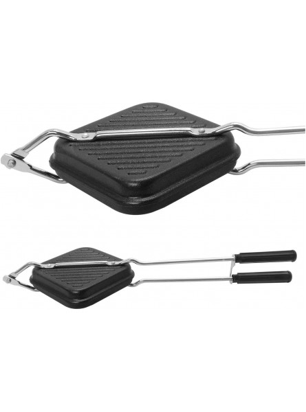 Non-Stick Grill Gas Sandwich Toaster Take Our Grill Toaster And Make a Delicious Sandwich For Your Family With Your Own Hands Sandwich maker Black. B0B1F8994D
