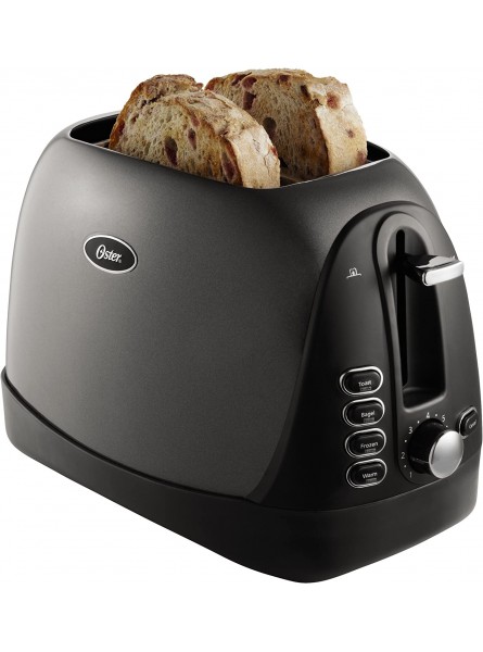 Oster 2-Slice Toaster Metallic Grey TSSTTRJBG1 Renewed B07N7GWBWQ