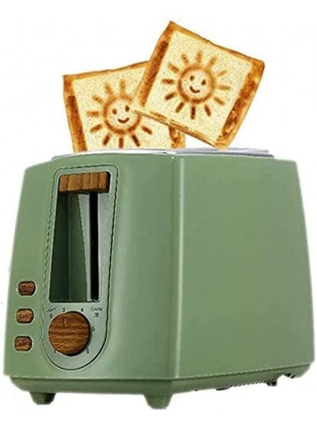SHTFFW Breakfast Machine 2 Slices Multi-function Toaster with Smiley Face Toaster Set Up Household Automatic Sandwich Maker Breakfast Machine Toaster B09C1VZ781