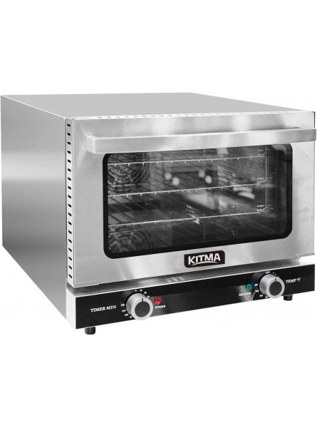 Countertop Convection Oven Commercial and Home Use Electric Convection Oven with 3 Racks 26L 1440W B0B1H1CYB3