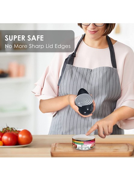 Electric Can Opener One-Touch Switch Can Opener Safe Smooth No Sharp Edges Can Opener for Almost Size Can Can Opener Electric Best Kitchen Gadgets for Chefs Arthritis and Seniors B0B1HW83RG