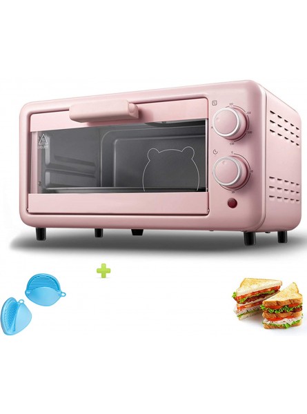 Air Fryer Electric Toaster Oven Rotisserie Oven Roaster Countertop Rotisserie Oven Steam Oven Multi-Function Toast Bake,Pink B08J84QGCP