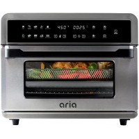 Aria 30 Qt. Touchscreen Toaster Oven with Recipe Book Brushed Stainless Steel B0865PN2XQ
